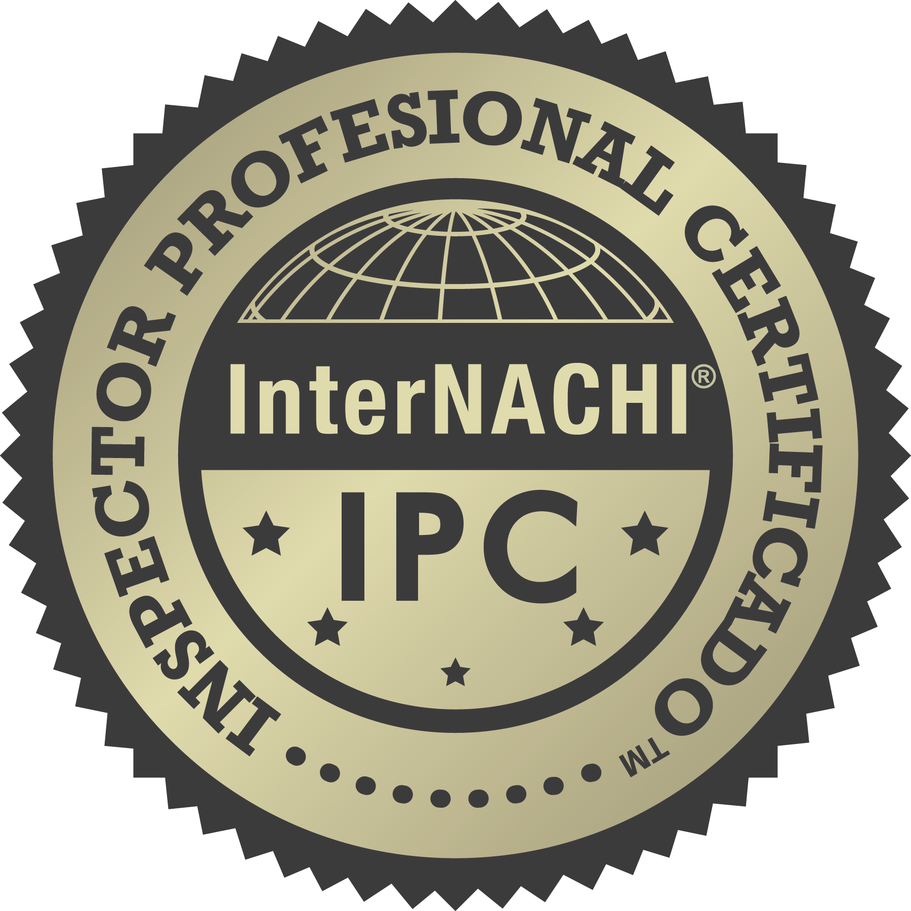 Sètifika pwofesyonèl Enspektè InterNACHI (IPC) Sètifika pwofesyonèl Enspektè InterNACHI (IPC)